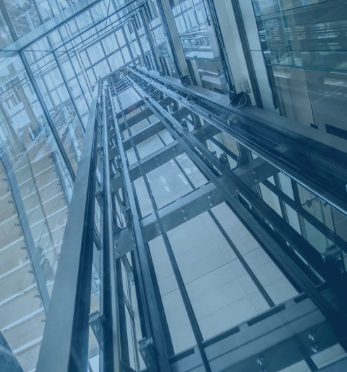 法立奥曳引式观光电梯